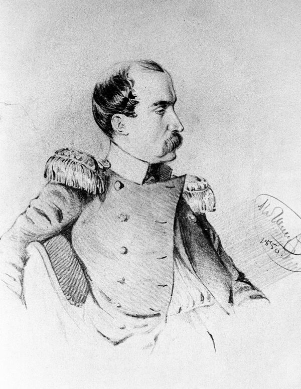 Карандашный портрета Константина Карловича Данзаса (1801-1870) Карандашный портрета Константина Карловича Данзаса (1801-1870)