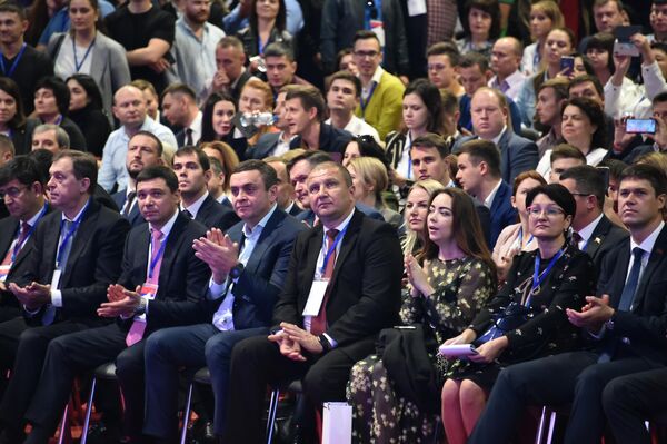 Число посетителей форума по сравнению с прошлым годом выросло в два раза Число посетителей форума по сравнению с прошлым годом выросло в два раза