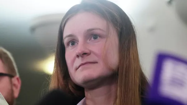 Мария Бутина, освобожденная из тюрьмы в США, отвечает на вопросы журналистов Мария Бутина, освобожденная из тюрьмы в США, отвечает на вопросы журналистов