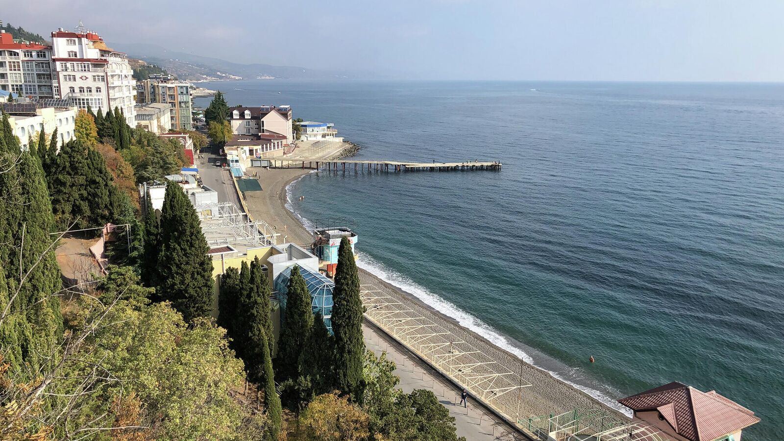 Алушта набережная фото 2022