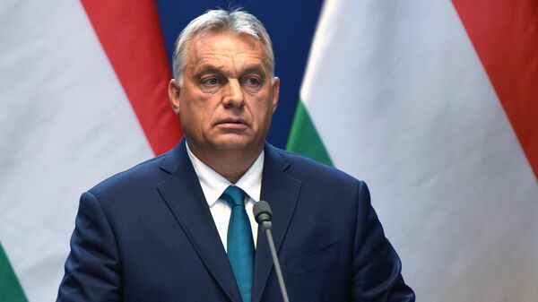 Премьер-министр Венгрии Виктор Орбан во время совместной пресс-конференции по итогам встречи с президентом РФ Владимиром Путиным Премьер-министр Венгрии Виктор Орбан во время совместной пресс-конференции по итогам встречи с президентом РФ Владимиром Путиным