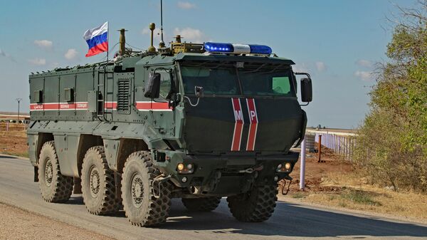 Российская военная полиция на северо-востоке Сирии Российская военная полиция на северо-востоке Сирии