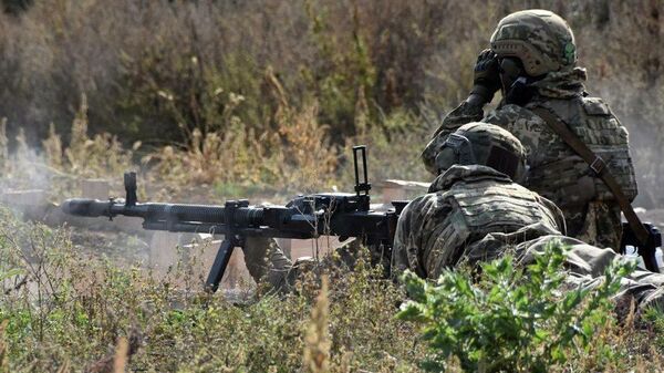 Украинские военнослужащие Украинские военнослужащие