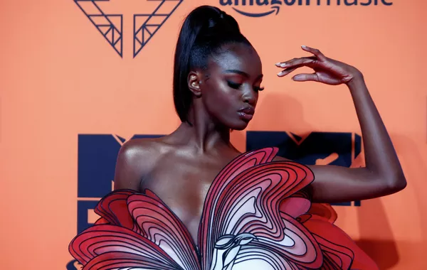 Модель Леоми Андерсон на церемонии награждения MTV Europe Music Awards Модель Леоми Андерсон на церемонии награждения MTV Europe Music Awards