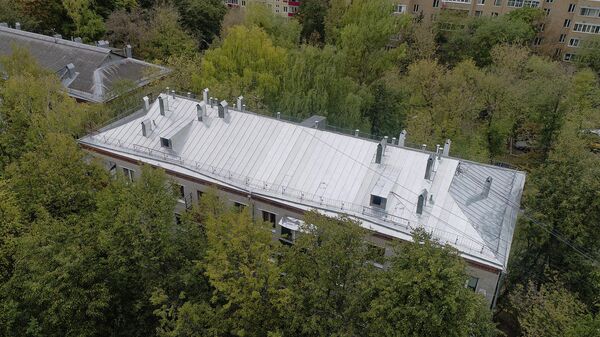 Вид на жилой дом на улице Спиридоновка Вид на жилой дом на улице Спиридоновка