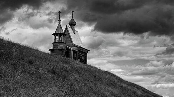 Никольская часовня, XVIII века, д. Вершинино, Кенозерский национальный парк Никольская часовня, XVIII века, д. Вершинино, Кенозерский национальный парк