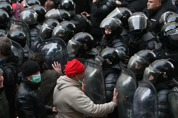 Акции протеста в Тбилиси