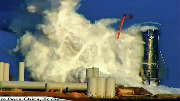 Прототип ракеты Starship Илона Маска взорвался в ходе испытаний