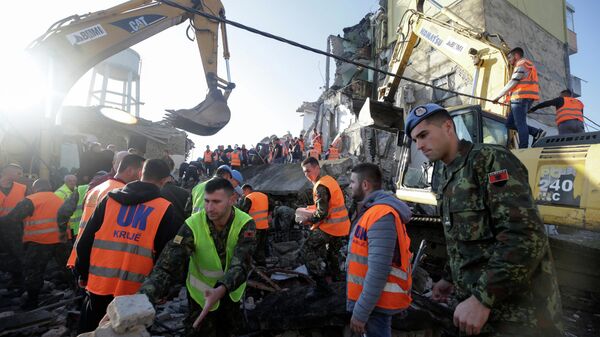 Ликвидидация последствий землетрясения в Албании. 26 ноября 2019 Ликвидидация последствий землетрясения в Албании. 26 ноября 2019