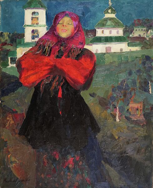 Баба, Ф.А. Малявин, галерея Веллум Баба, Ф.А. Малявин, галерея Веллум