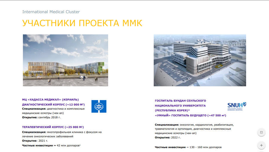 Медицинский кластер в Сколково Медицинский кластер в Сколково