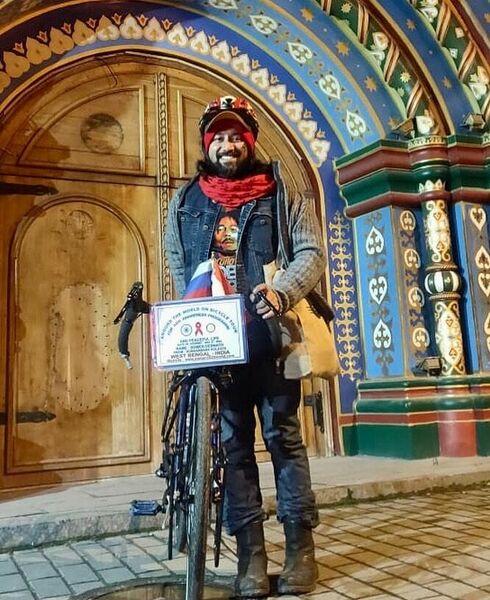 Путешественник Сомен Дебнатх в Москве Путешественник Сомен Дебнатх в Москве