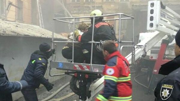 Пожар в Одесском колледже экономики, права и гостинично-ресторанного бизнеса Пожар в Одесском колледже экономики, права и гостинично-ресторанного бизнеса