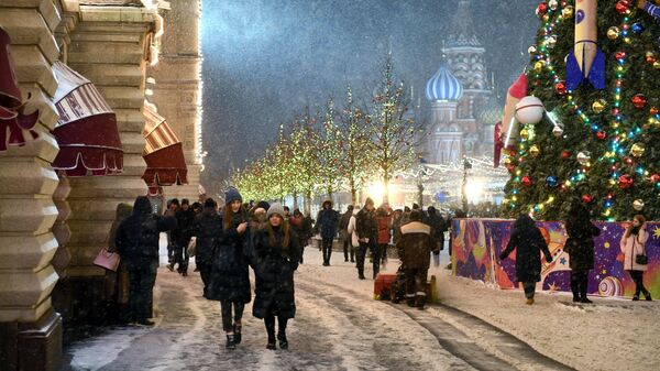 Новогоднее оформление Москвы Новогоднее оформление Москвы