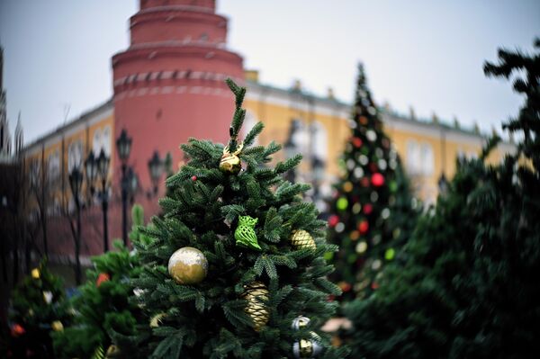 Новогодние украшения Москвы Новогодние украшения Москвы