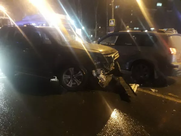 ДТП с пешеходами в Нижнем Новгороде на улице Горького. 7 декабря 2019