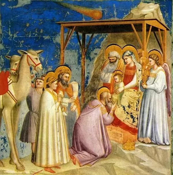 Джотто ди Бондоне Поклонение волхвов (1303 г.)