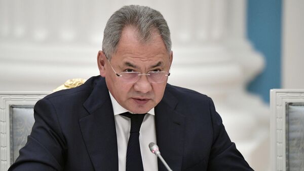 Министр обороны РФ Сергей Шойгу на 41-м заседании Российского организационного комитета Победа. 11 декабря 2019 Министр обороны РФ Сергей Шойгу на 41-м заседании Российского организационного комитета Победа. 11 декабря 2019