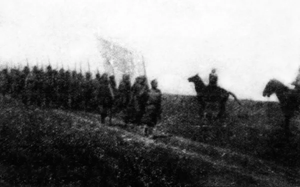 Соединение отряда полковника Дроздовского с Добровольческой армией