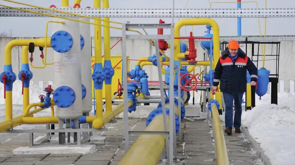 Газораспределительная станция на Украине Газораспределительная станция на Украине