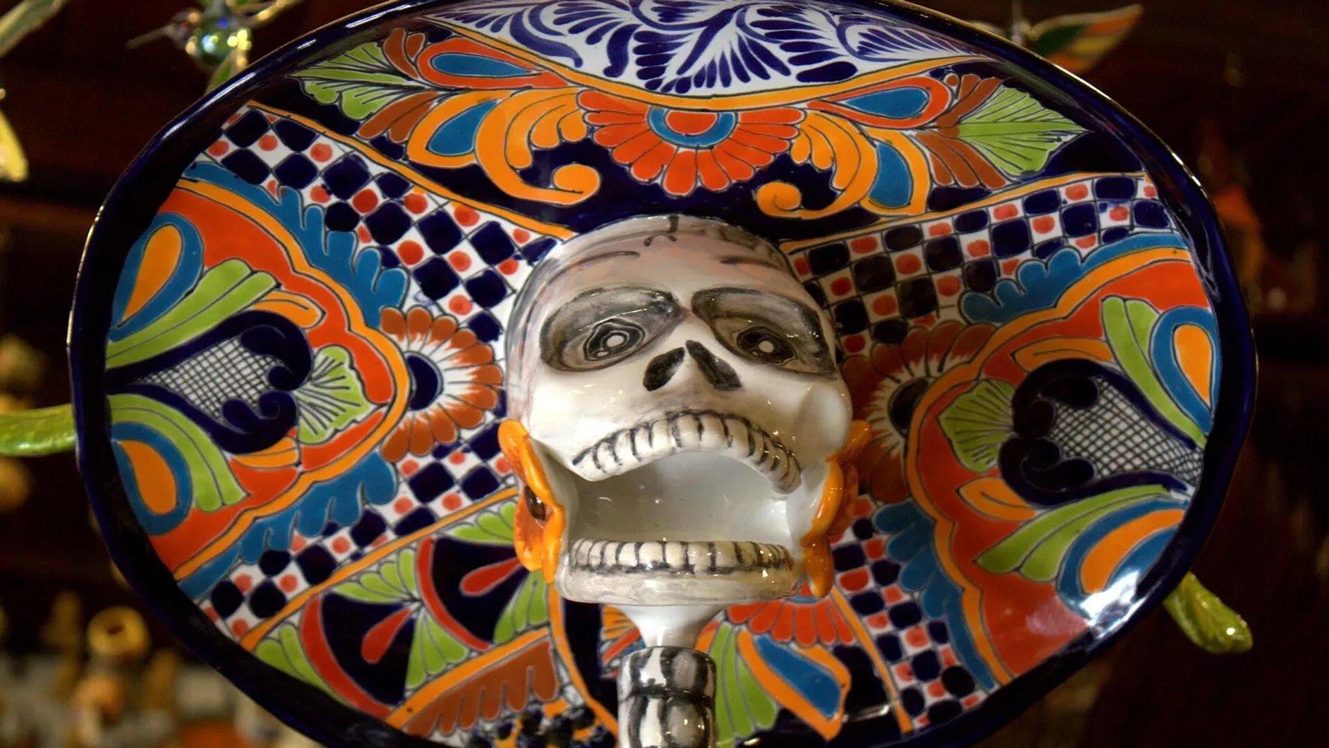 Череп в сомбреро - РИА Новости, 1920, 01.11.2020