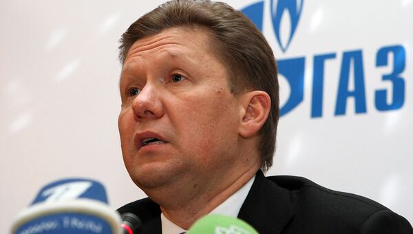 Глава Газпрома Алексей Миллер. Архив Глава Газпрома Алексей Миллер. Архив