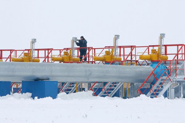 На газоизмерительной станции На газоизмерительной станции