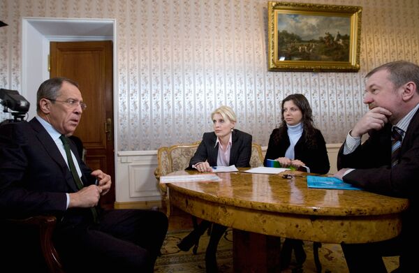 Интервью главы МИД РФ Сергея Лаврова российским СМИ Интервью главы МИД РФ Сергея Лаврова российским СМИ