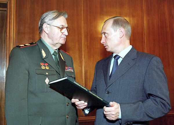 Встреча В.Путина и В.Варенникова в Кремле Встреча В.Путина и В.Варенникова в Кремле