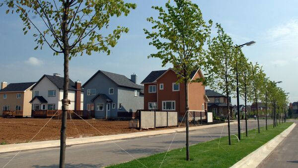 Продажи новых домов в США неожиданно выросли Продажи новых домов в США неожиданно выросли