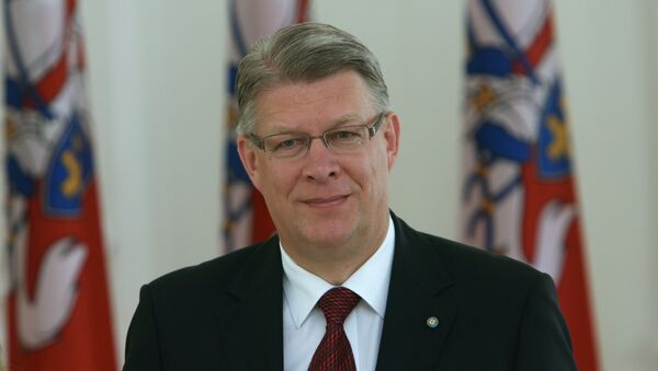 Президент Латвии Валдис Затлерс Президент Латвии Валдис Затлерс