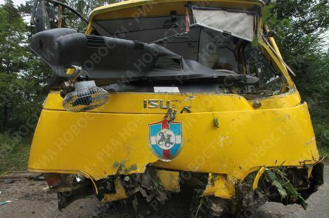ДТП с участием маршрутного автобуса на Рублево-Успенском шоссе ДТП с участием маршрутного автобуса на Рублево-Успенском шоссе