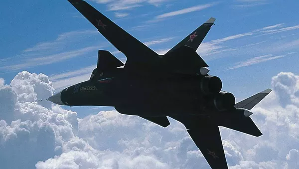 Экспериментальный истребитель Су-47 Беркут