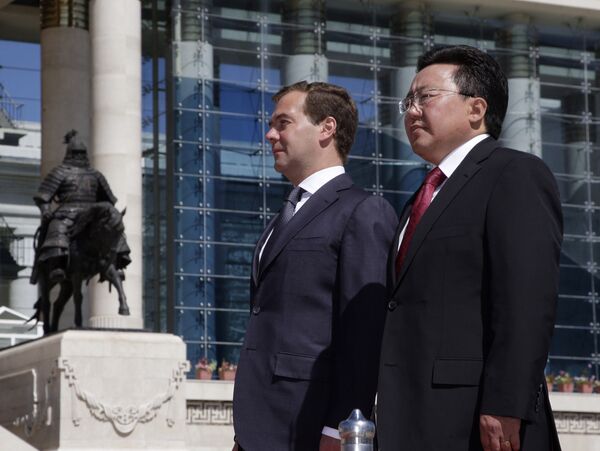 Президент РФ Дмитрий Медведев встретился с президентом Монголии Цахиагийном Элбэгдоржем Президент РФ Дмитрий Медведев встретился с президентом Монголии Цахиагийном Элбэгдоржем