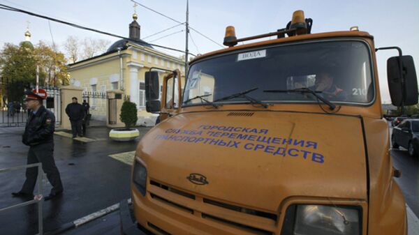 Усилены меры безопасности вокруг Ваганьковского кладбища в Москве Усилены меры безопасности вокруг Ваганьковского кладбища в Москве