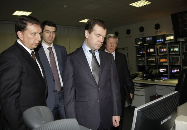 Дмитрий Медведев посетил ЦКС Медвежьи озера Дмитрий Медведев посетил ЦКС Медвежьи озера