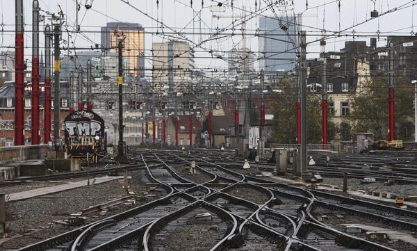 Движение поездов в центре Европы парализовано Движение поездов в центре Европы парализовано