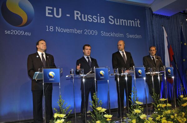 Президент РФ Д.Медведев на саммите РФ-ЕС в Стокгольме Президент РФ Д.Медведев на саммите РФ-ЕС в Стокгольме
