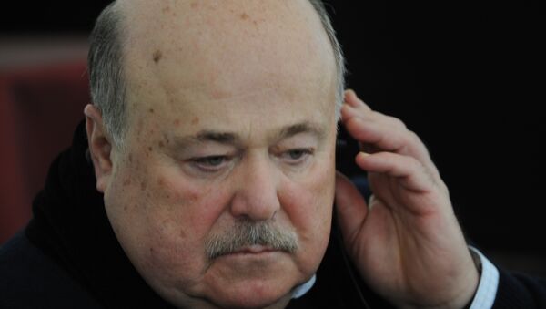 Актер Александр Калягин на Международной чеховской конференции, которая проходит в четверг в Доме Пашкова Актер Александр Калягин на Международной чеховской конференции, которая проходит в четверг в Доме Пашкова