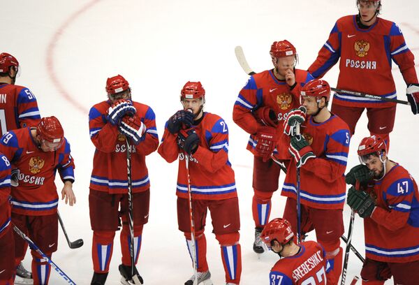 Олимпиада - 2010. Хоккей. Четвертьфинал. Россия - Канада - 3:7 Олимпиада - 2010. Хоккей. Четвертьфинал. Россия - Канада - 3:7