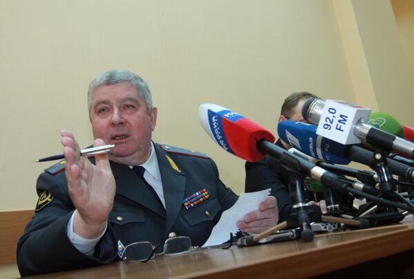 Глава ГИБДД по Москве генерал Сергей Казанцев. Архив Глава ГИБДД по Москве генерал Сергей Казанцев. Архив