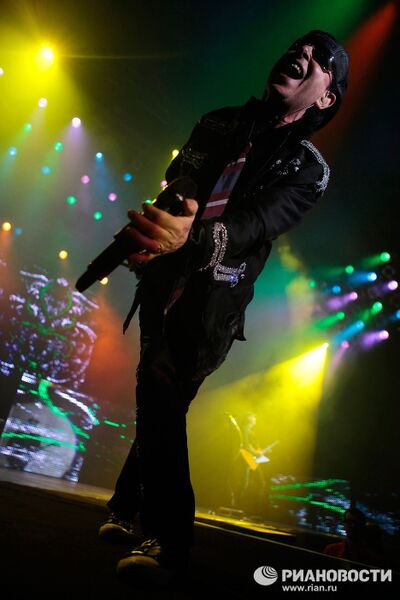 Концерт группы Scorpions в Москве Концерт группы Scorpions в Москве