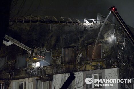Пожар в бизнес-центре на севере Москвы Пожар в бизнес-центре на севере Москвы
