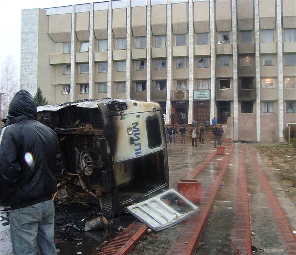 Беспорядки в киргизском городе Таласе Беспорядки в киргизском городе Таласе