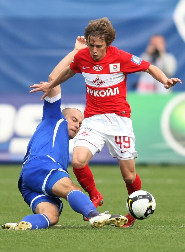 Футбол. Чемпионат России 2009. Динамо (Москва) - Спартак (Москва) - 1:1 Футбол. Чемпионат России 2009. Динамо (Москва) - Спартак (Москва) - 1:1