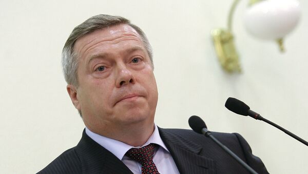 Губернатор Ростовской области Василий Голубев. Архивное фото Губернатор Ростовской области Василий Голубев. Архивное фото