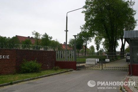Американская военная база находится прямо в черте города Моронг в Польше Американская военная база находится прямо в черте города Моронг в Польше