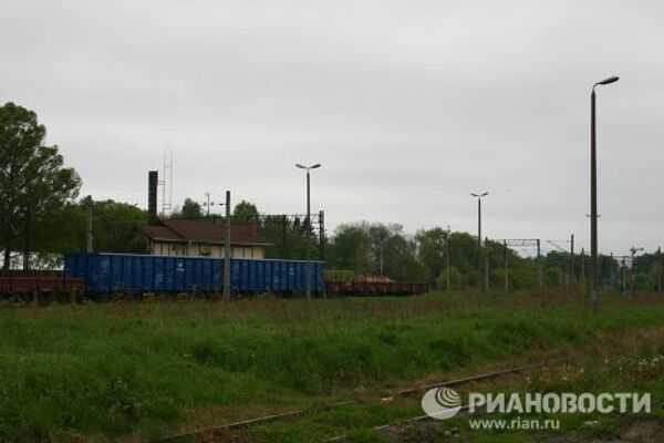 Американская военная база находится прямо в черте города Моронг в Польше Американская военная база находится прямо в черте города Моронг в Польше