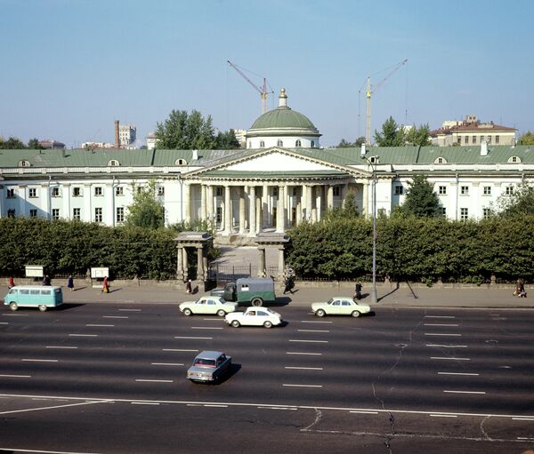 Здание Московского городского научно-исследовательского института скорой помощи имени Н.В. Склифосовского Здание Московского городского научно-исследовательского института скорой помощи имени Н.В. Склифосовского