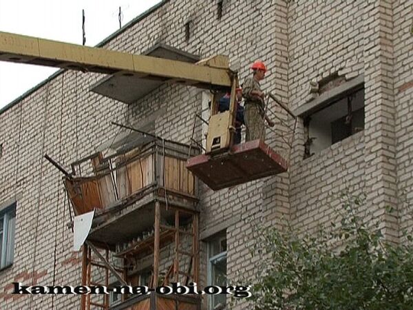 Взрыв газа в жилом доме Камня-на-Оби Взрыв газа в жилом доме Камня-на-Оби